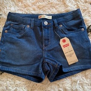 NWT! Levi’s Girls Shorty Shorts